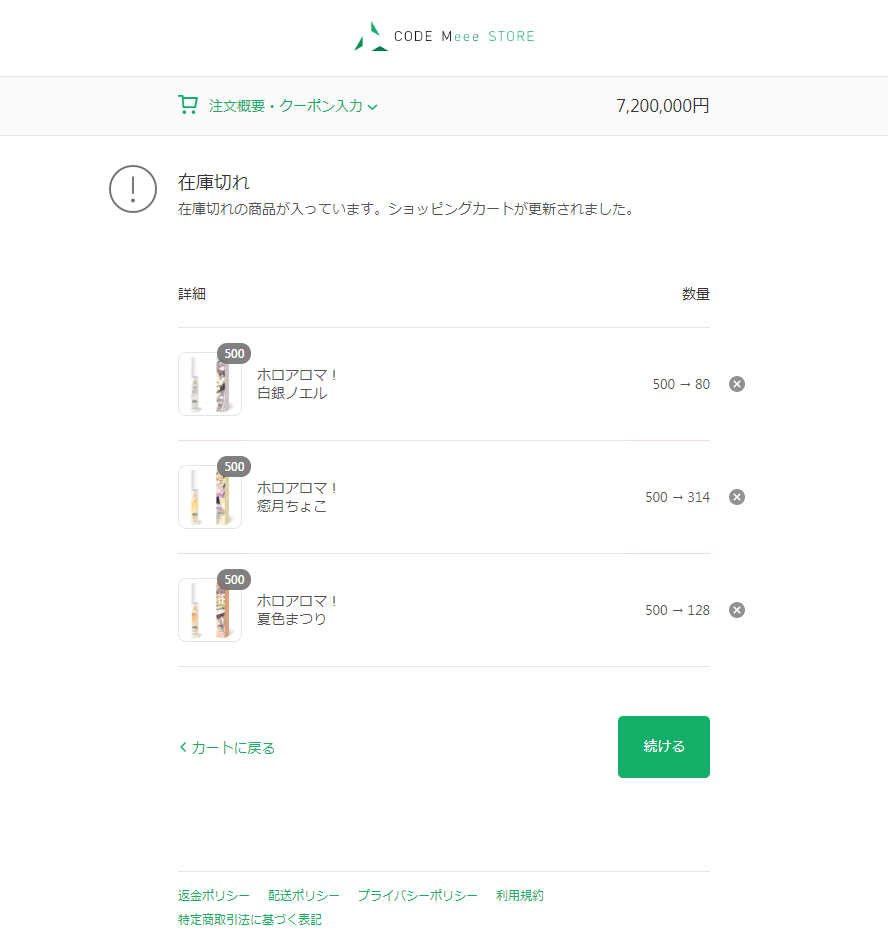 ホロアロマ ちょこまつりノエル完売 ページ 2 ホロ速