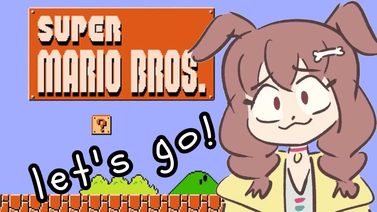 バーチャル ころさんの英語縛りスーパーマリオ 面白すぎる ホロ速