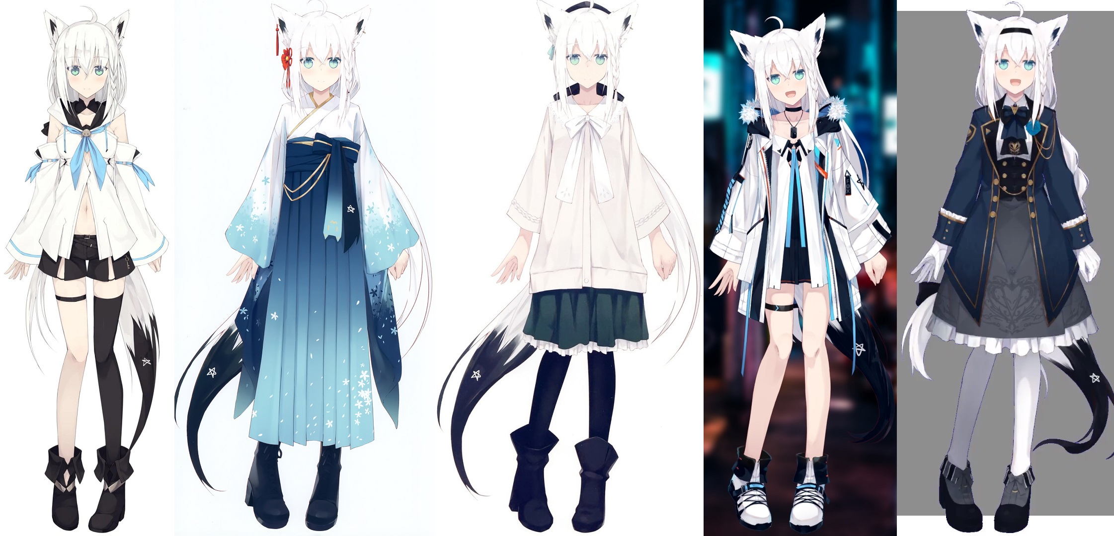 白上フブキ どの衣装が好き ホロ速